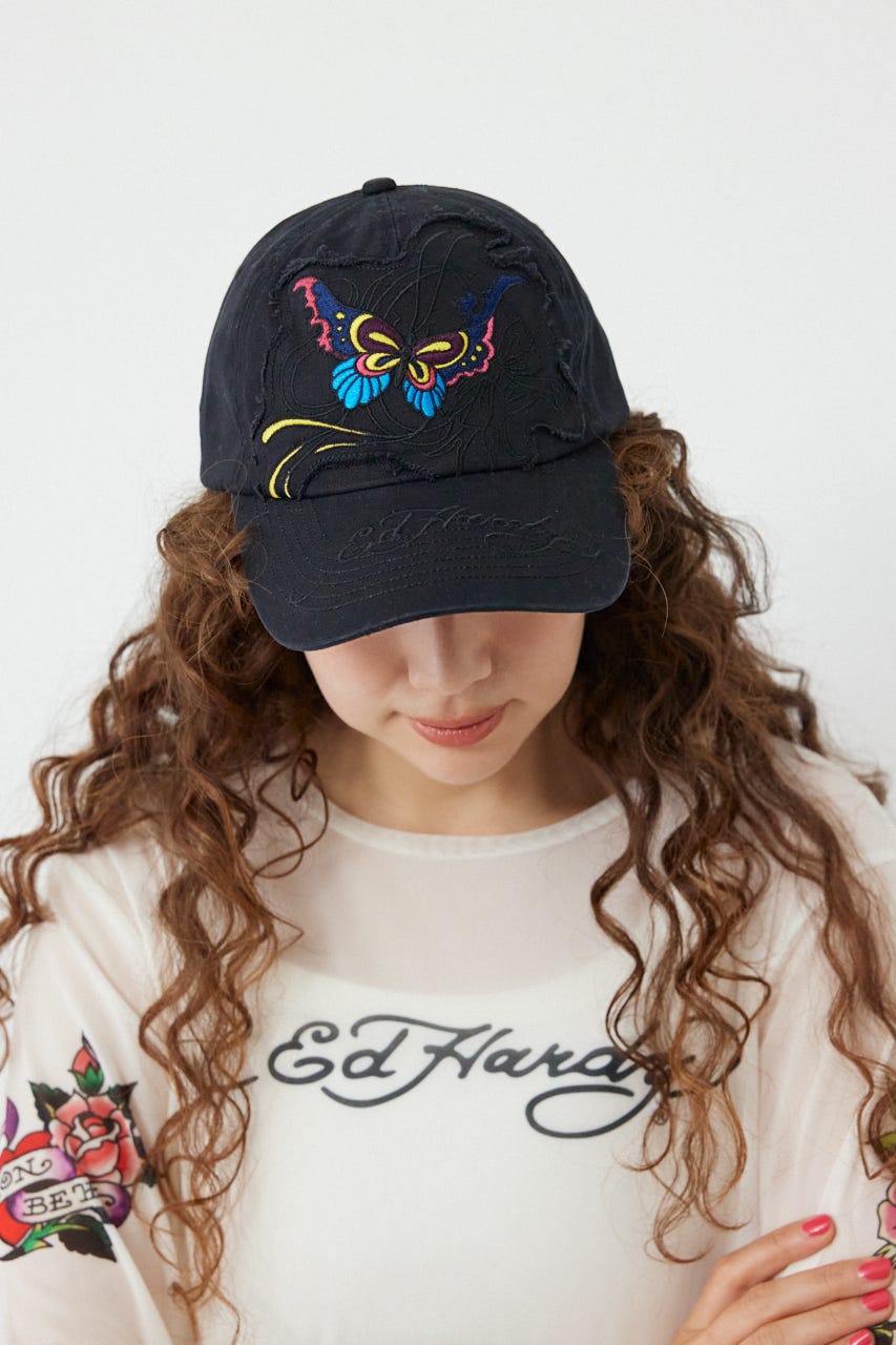 (Ed Hardy)キャップ BLK FREE