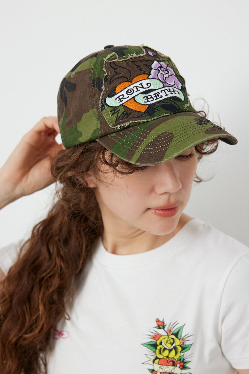 (Ed Hardy)キャップ 迷彩 FREE