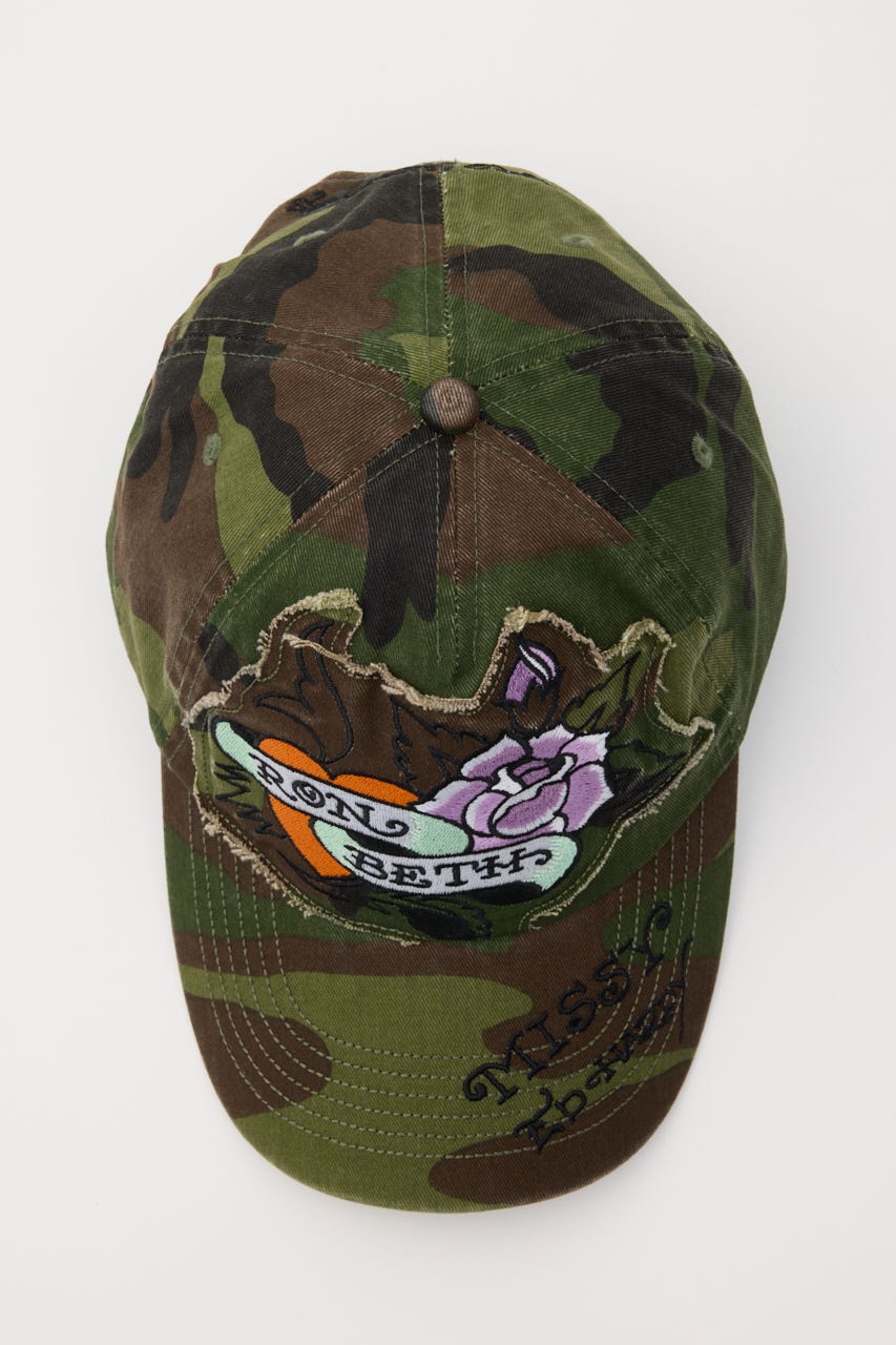 (Ed Hardy)キャップ 迷彩 FREE