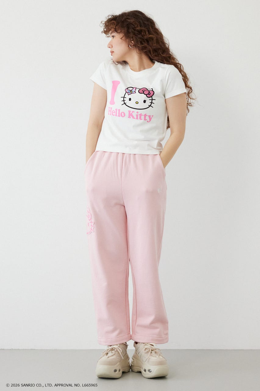 (HELLO KITTY) Face Tシャツ O/WHT M