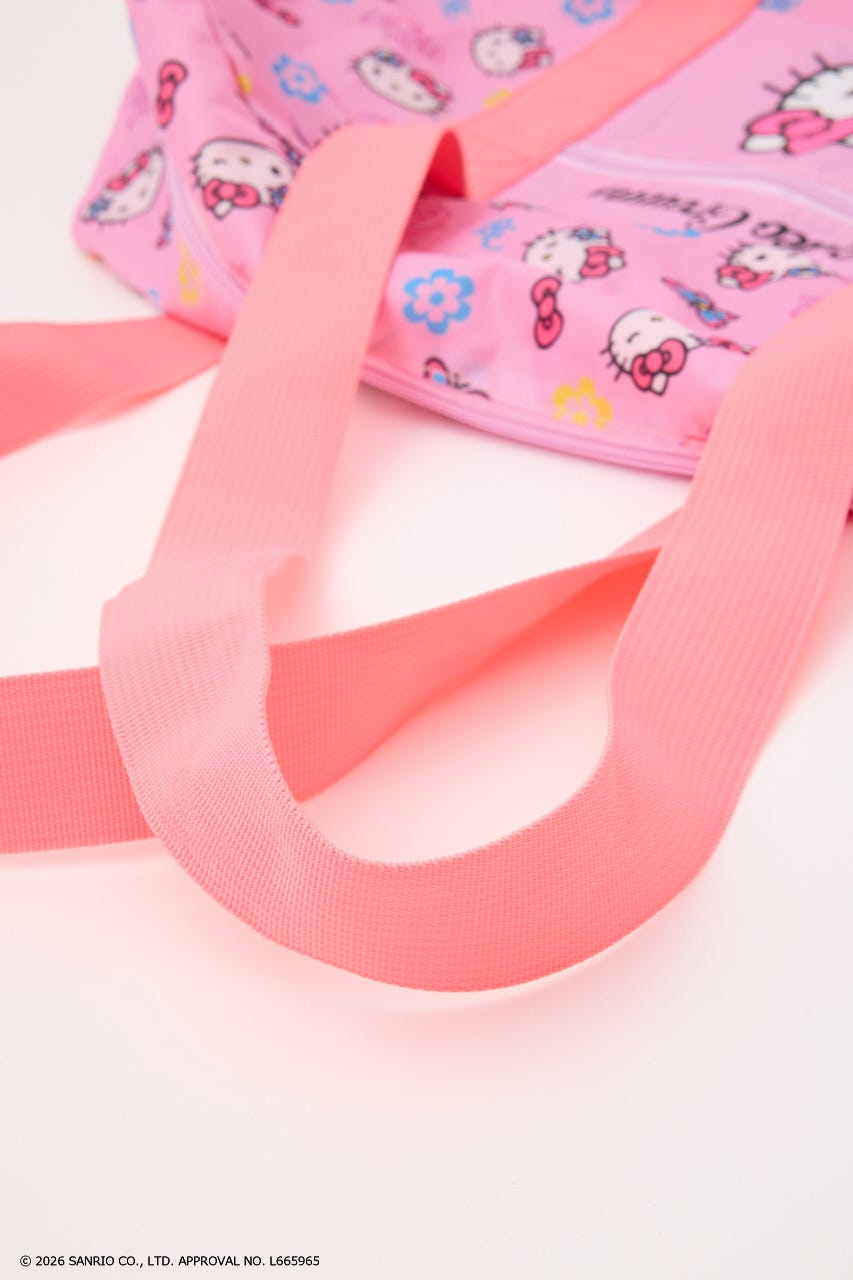 (HELLO KITTY)トラベルバッグ 柄PNK FREE