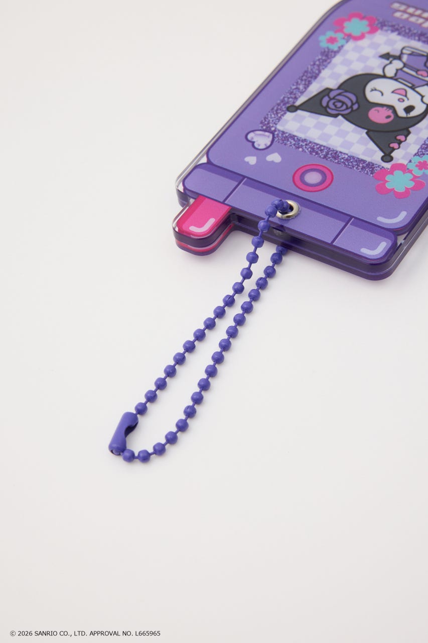 (サンリオキャラクターズ) ガラケーミラーチャーム 柄PUR FREE