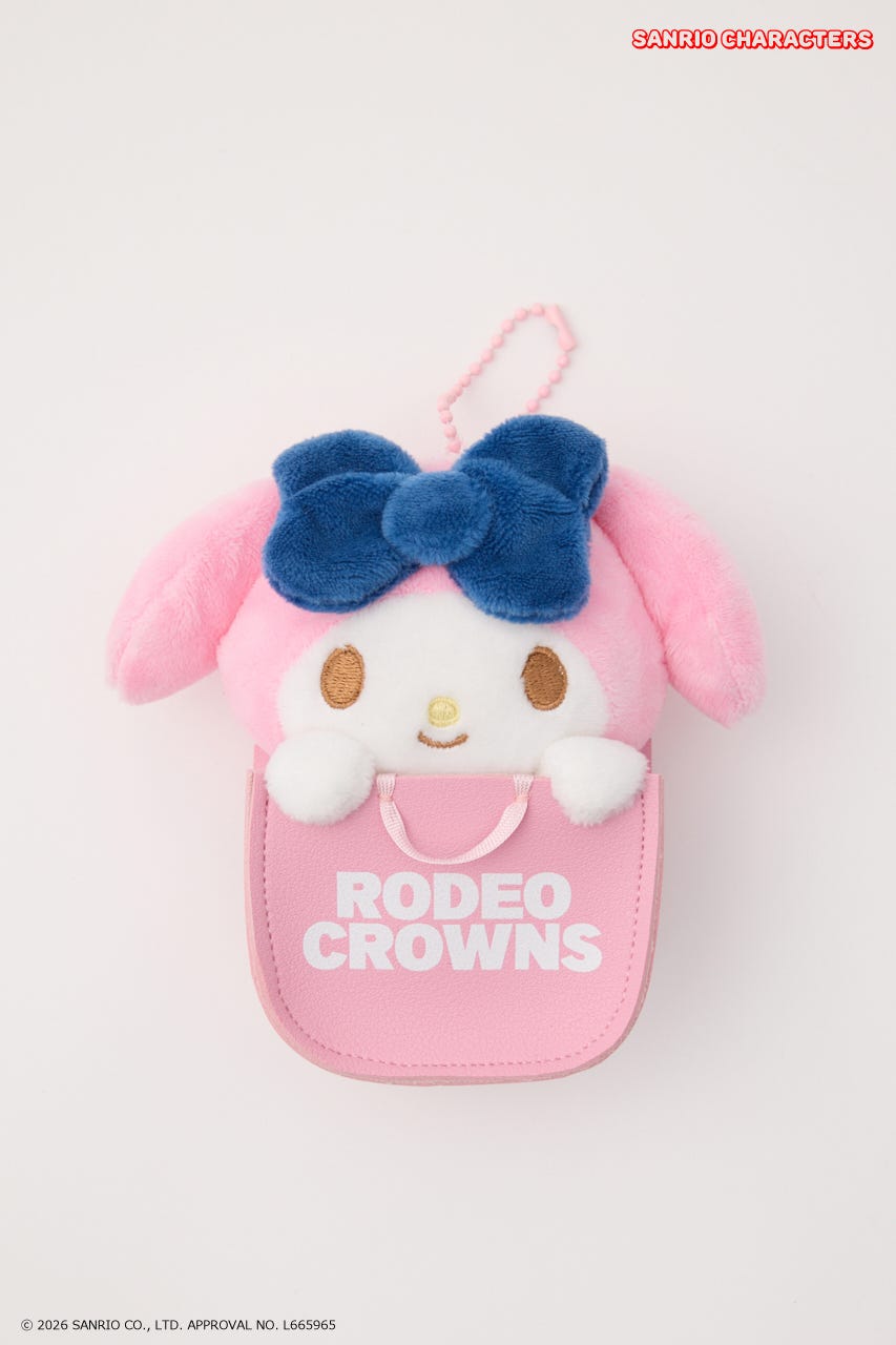 (サンリオキャラクターズ)バッグマスコットホルダー 柄PNK FREE
