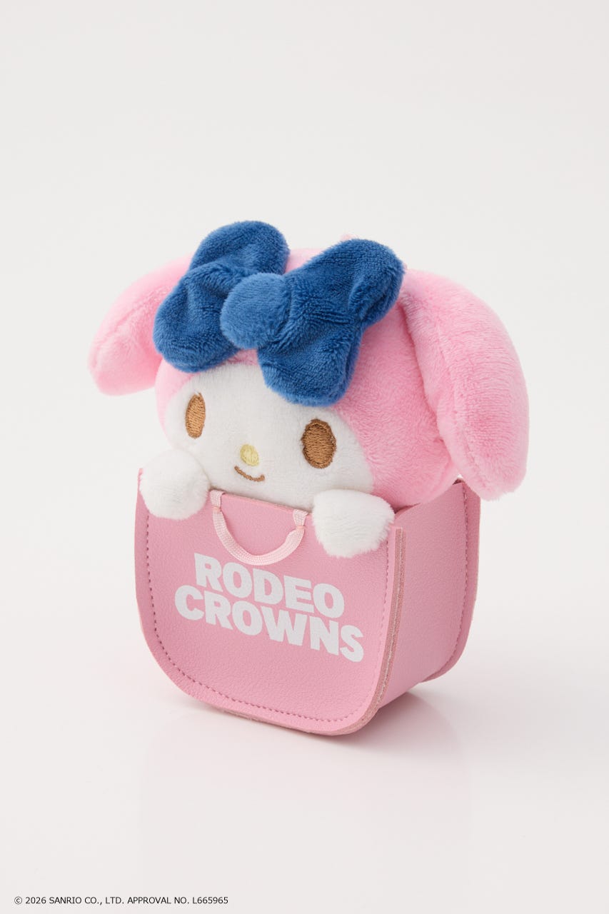 (サンリオキャラクターズ)バッグマスコットホルダー 柄PNK FREE