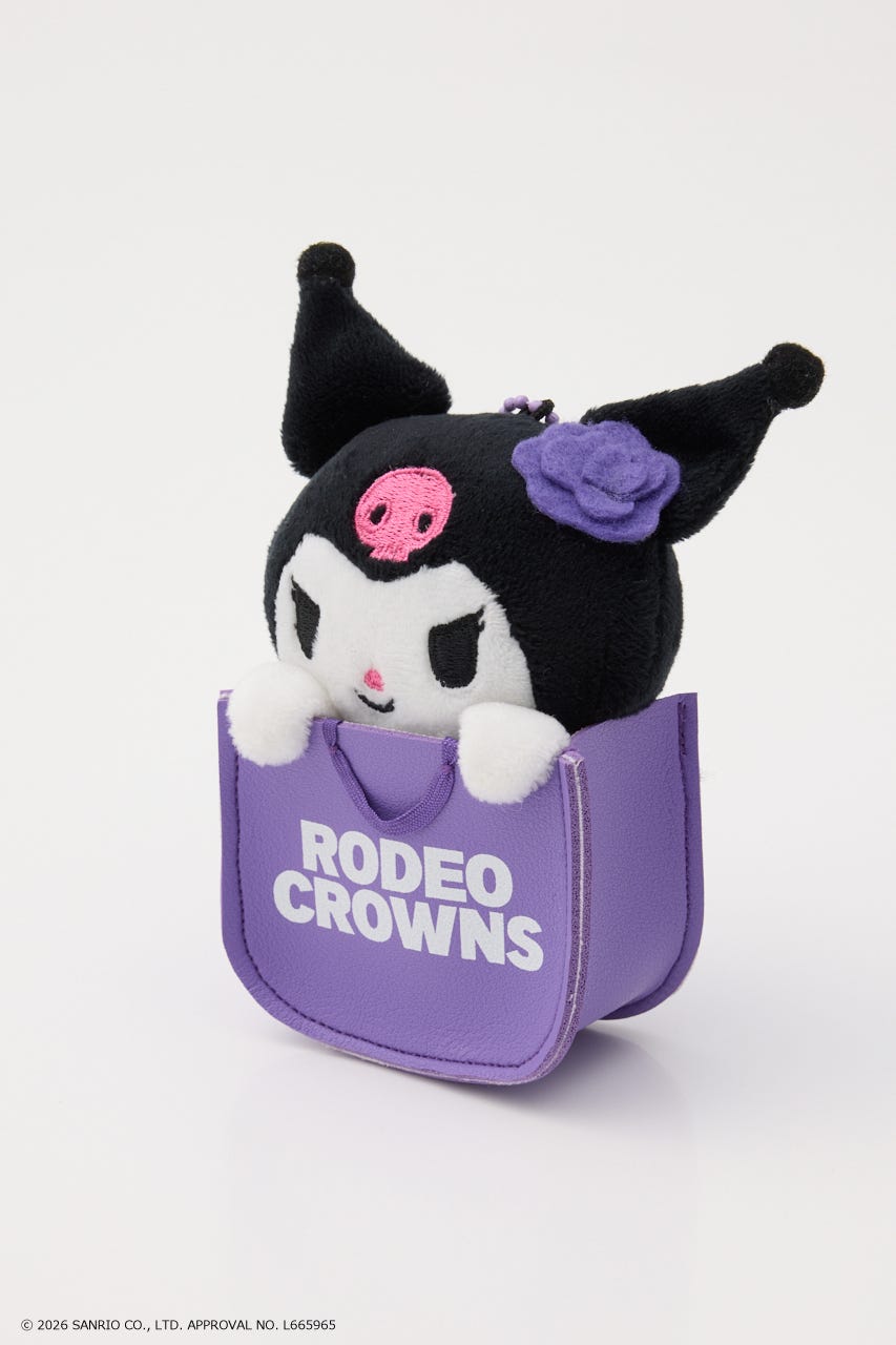 (サンリオキャラクターズ)バッグマスコットホルダー 柄PUR FREE
