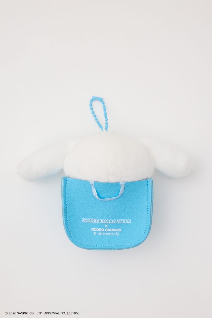 (サンリオキャラクターズ)バッグマスコットホルダー 柄SAX FREE