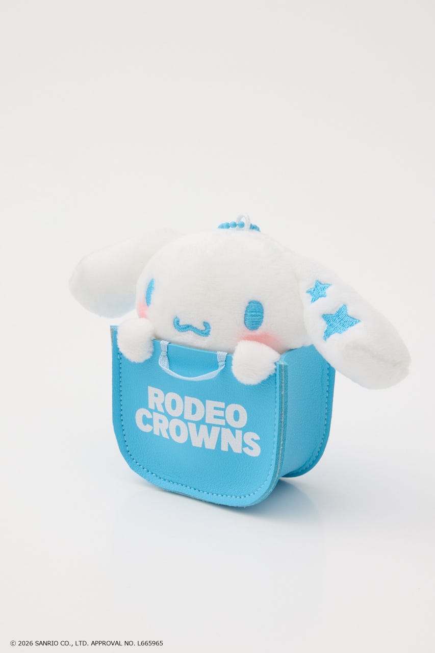 (サンリオキャラクターズ)バッグマスコットホルダー 柄SAX FREE