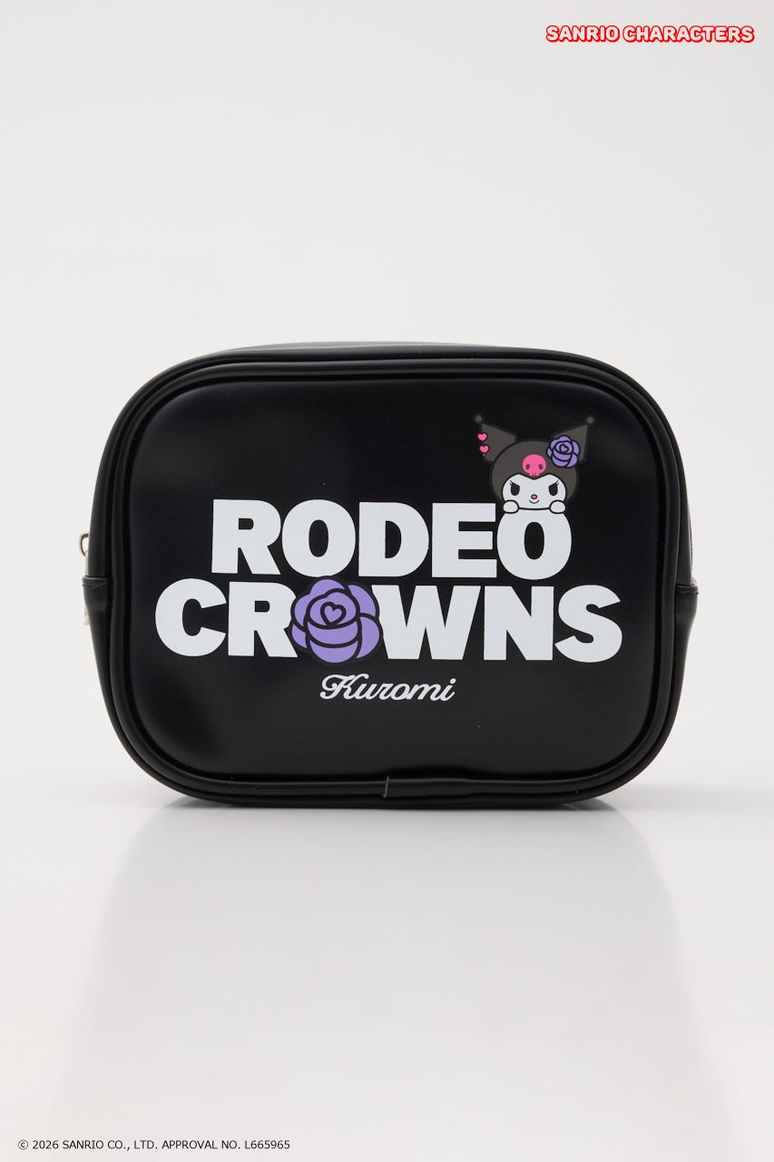 (サンリオキャラクターズ)ボックスポーチ BLK FREE