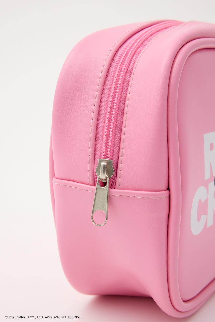 (サンリオキャラクターズ)ボックスポーチ L/PNK FREE