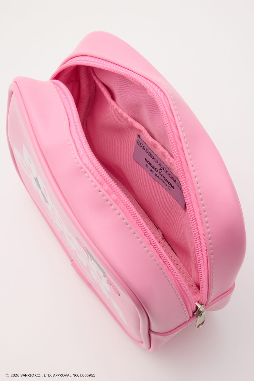 (サンリオキャラクターズ)ボックスポーチ L/PNK FREE
