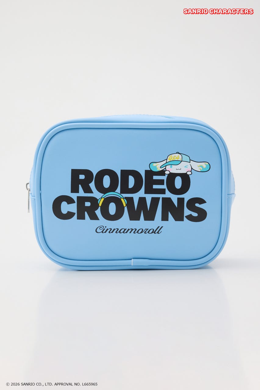 (サンリオキャラクターズ)ボックスポーチ L/SAX FREE