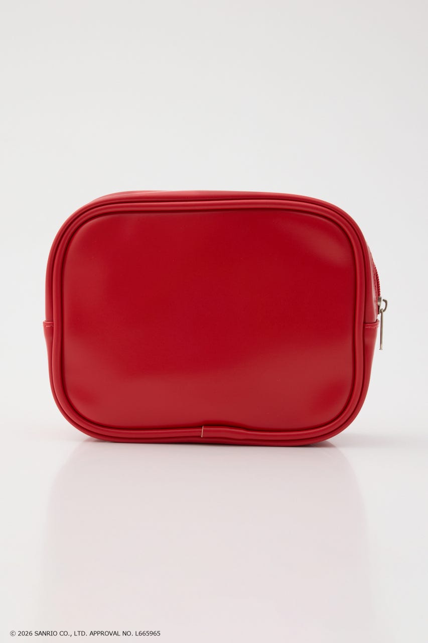 (サンリオキャラクターズ)ボックスポーチ RED FREE
