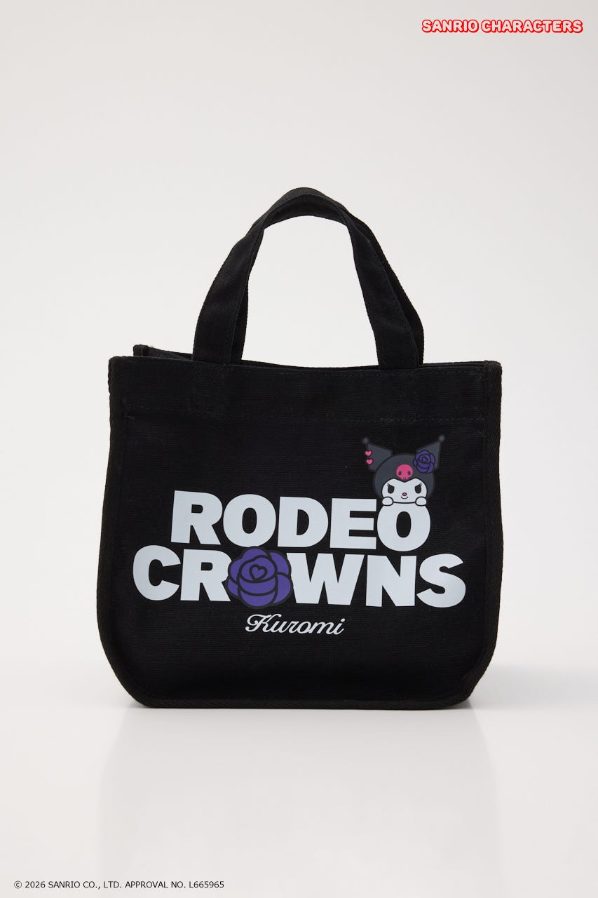 (サンリオキャラクターズ)ミニトートバッグ BLK FREE