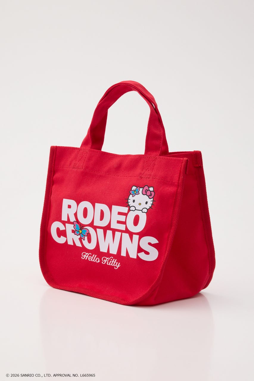 (サンリオキャラクターズ)ミニトートバッグ RED FREE
