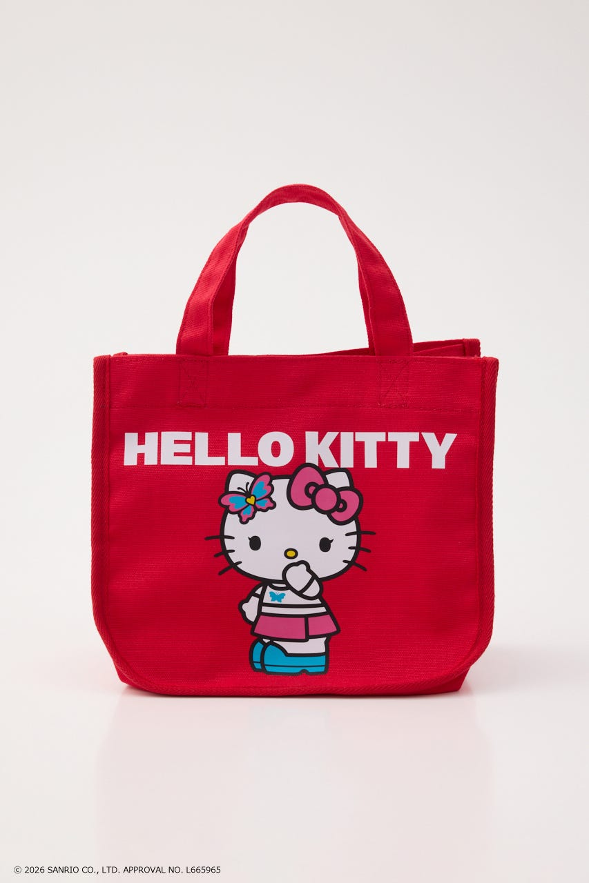 (サンリオキャラクターズ)ミニトートバッグ RED FREE