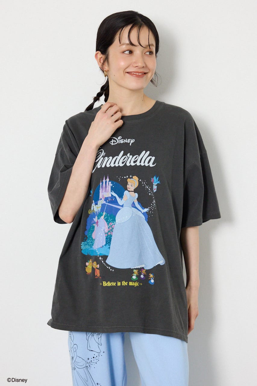 (PRINCESS)アソートビッグTシャツ BLK FREE