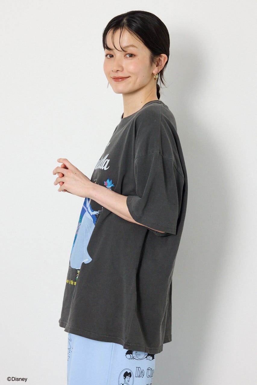 (PRINCESS)アソートビッグTシャツ BLK FREE
