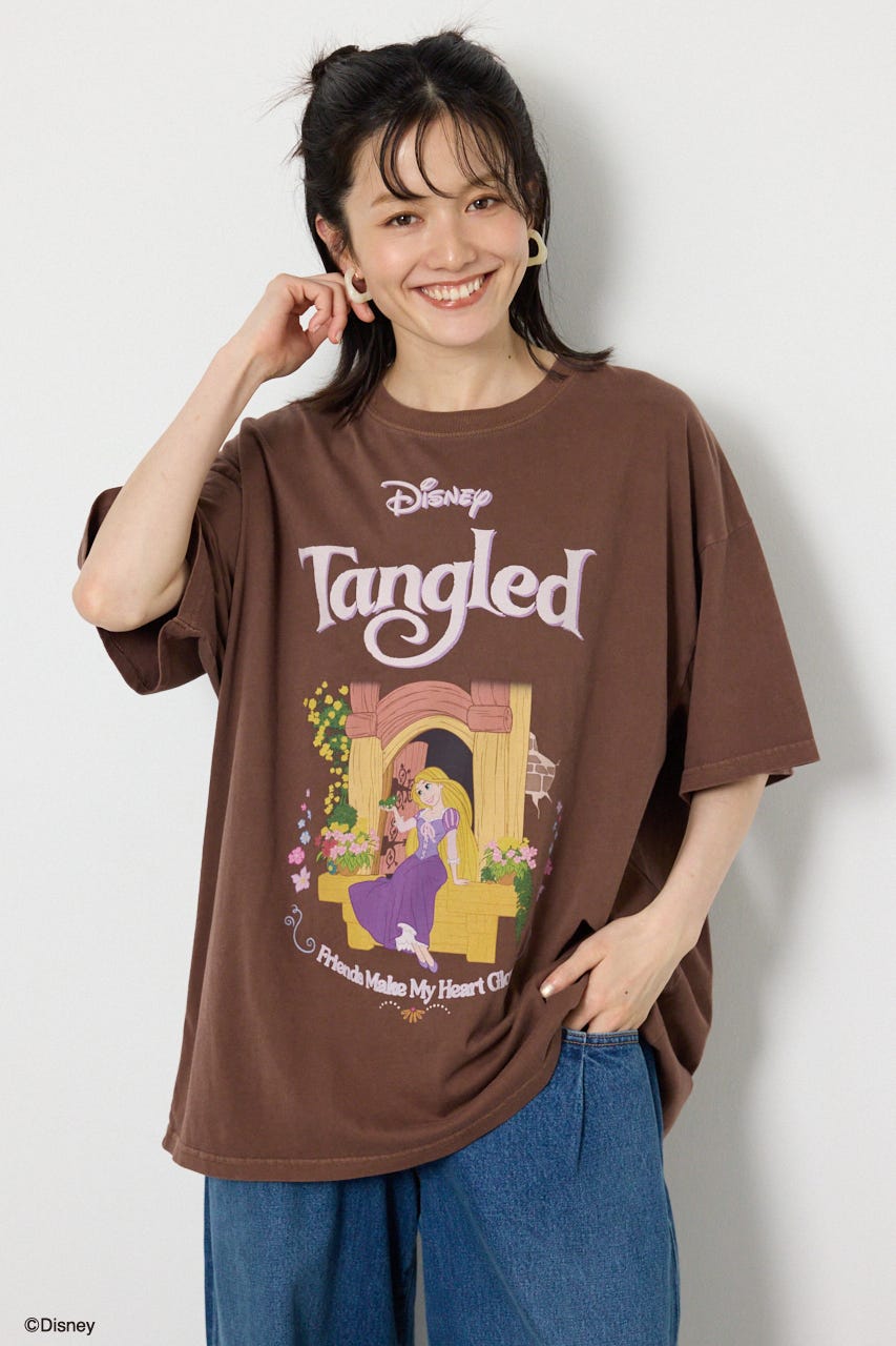 (PRINCESS)アソートビッグTシャツ BRN FREE