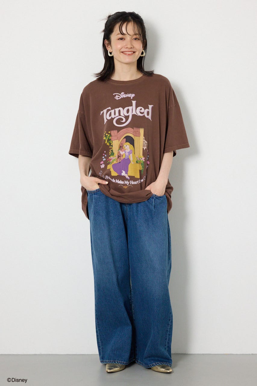 (PRINCESS)アソートビッグTシャツ BRN FREE