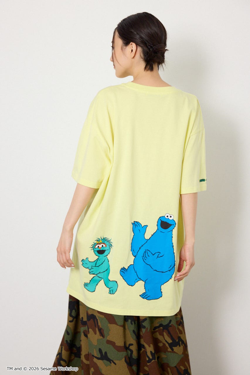 (SESAME STREET)Tワンピース L/YEL FREE