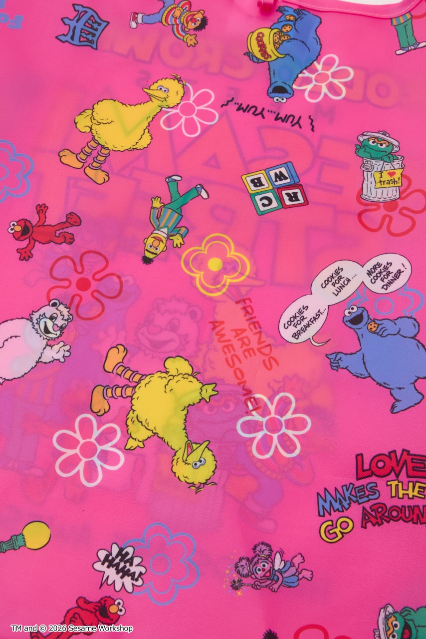 (SESAME STREET) エコバッグ PNK FREE
