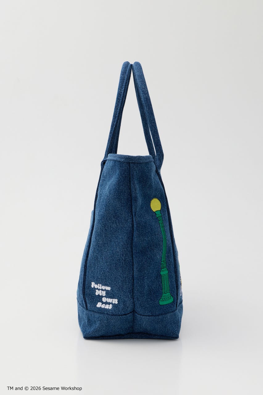 (SESAME STREET) FRIEND TOTE BLU FREE