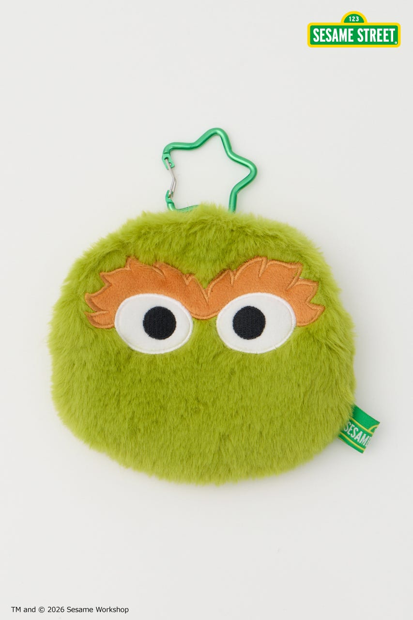 (SESAME STREET) フェイスポーチ GRN FREE