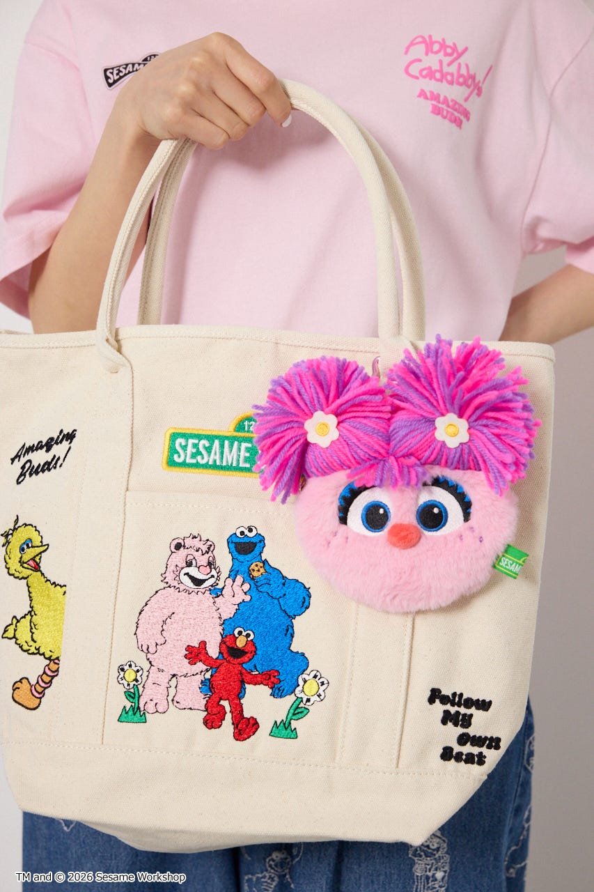 (SESAME STREET) フェイスポーチ PNK FREE