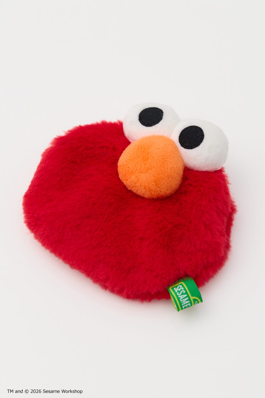 (SESAME STREET) フェイスポーチ RED FREE