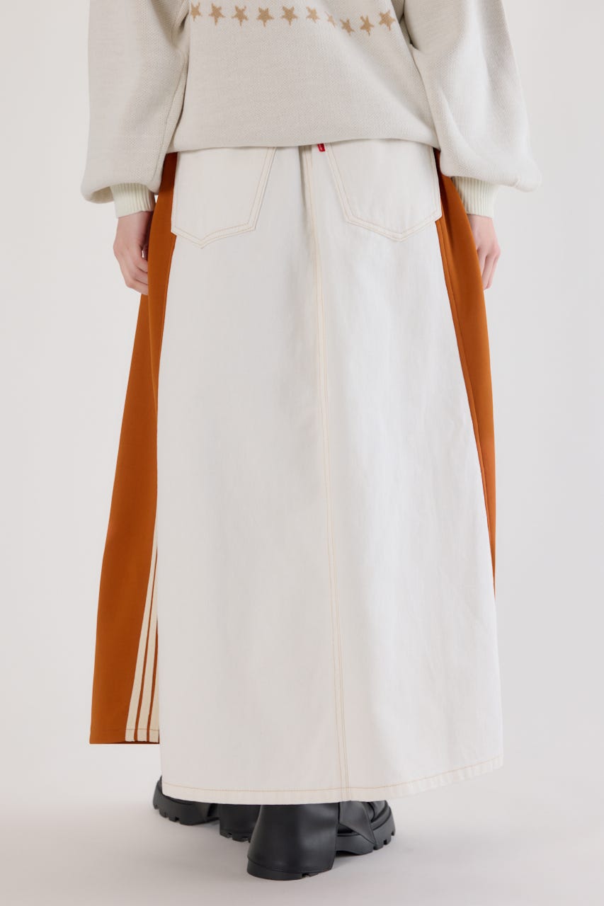 カスタムトラック デニムスカート 柄CAM FREE