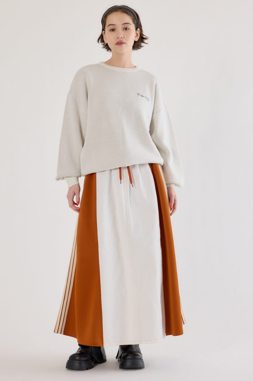 カスタムトラック デニムスカート 柄CAM FREE