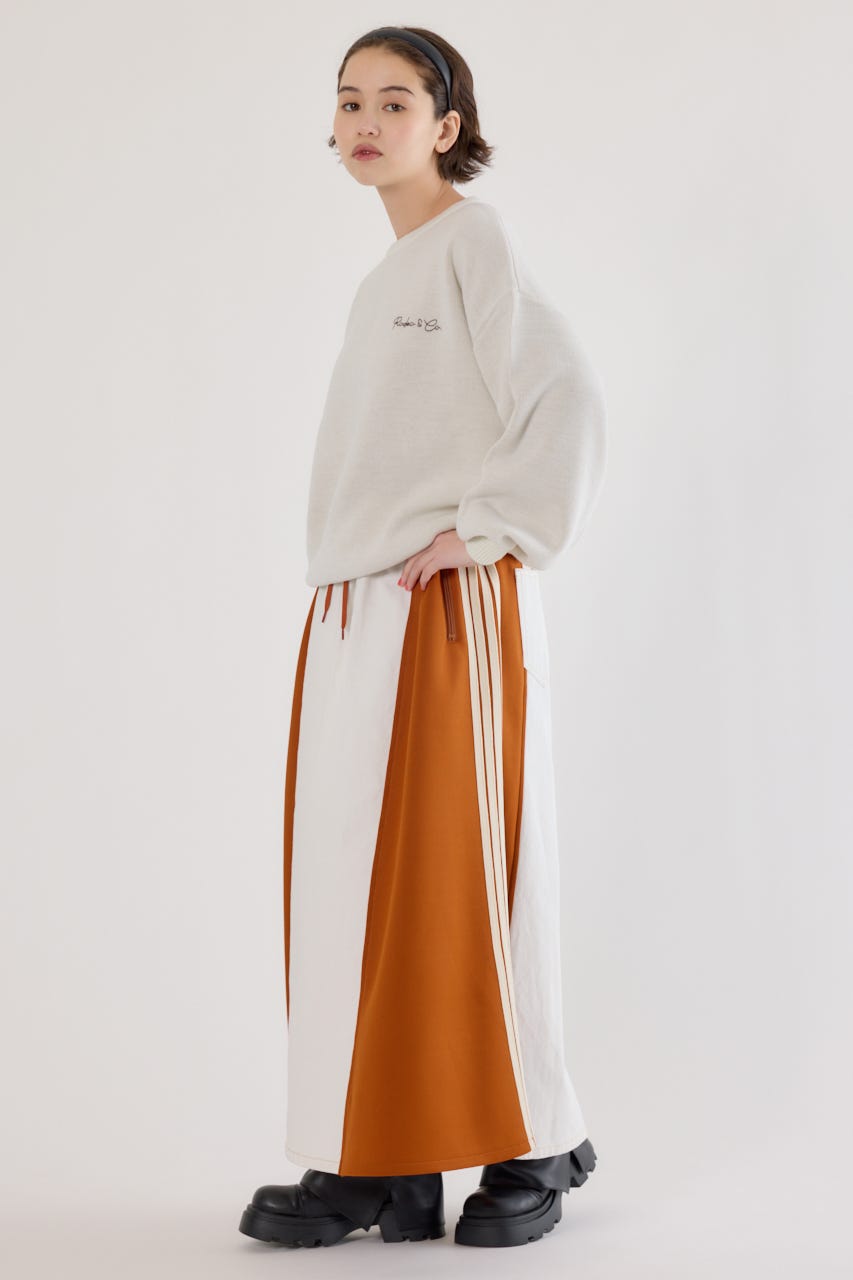 カスタムトラック デニムスカート 柄CAM FREE