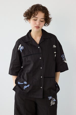 INDIA EMBROIDERY シャツ