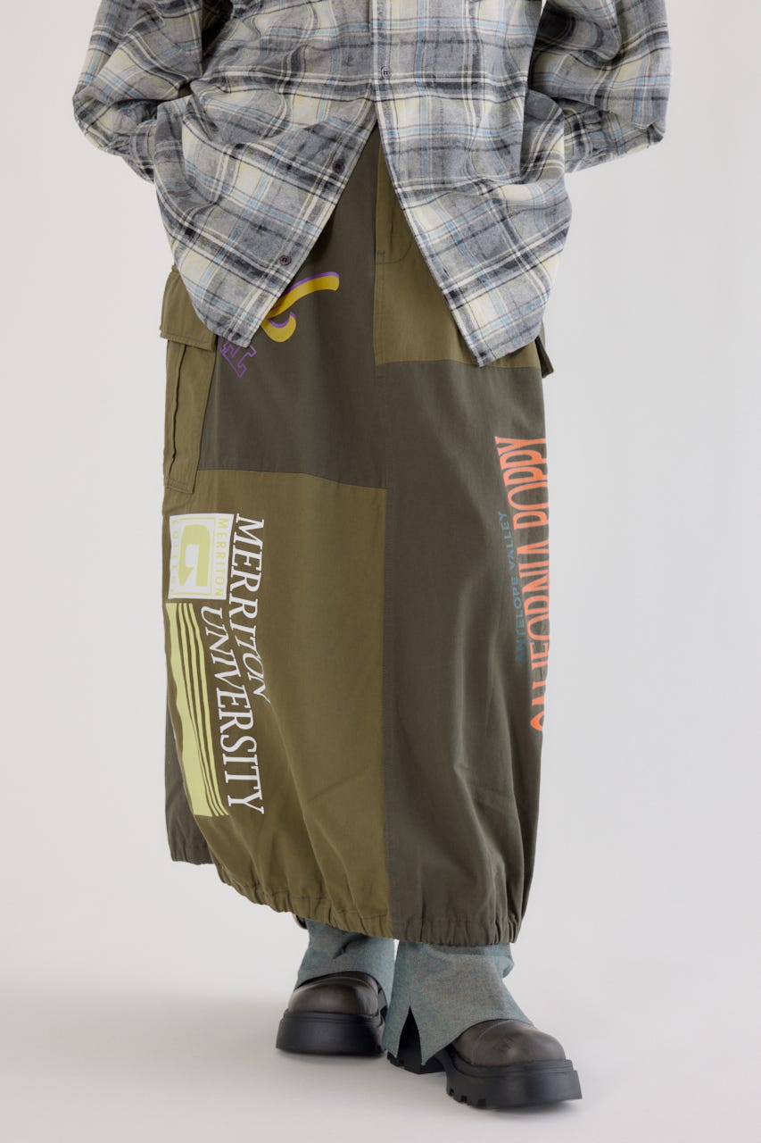 カスタムリメイクスカート KHA FREE