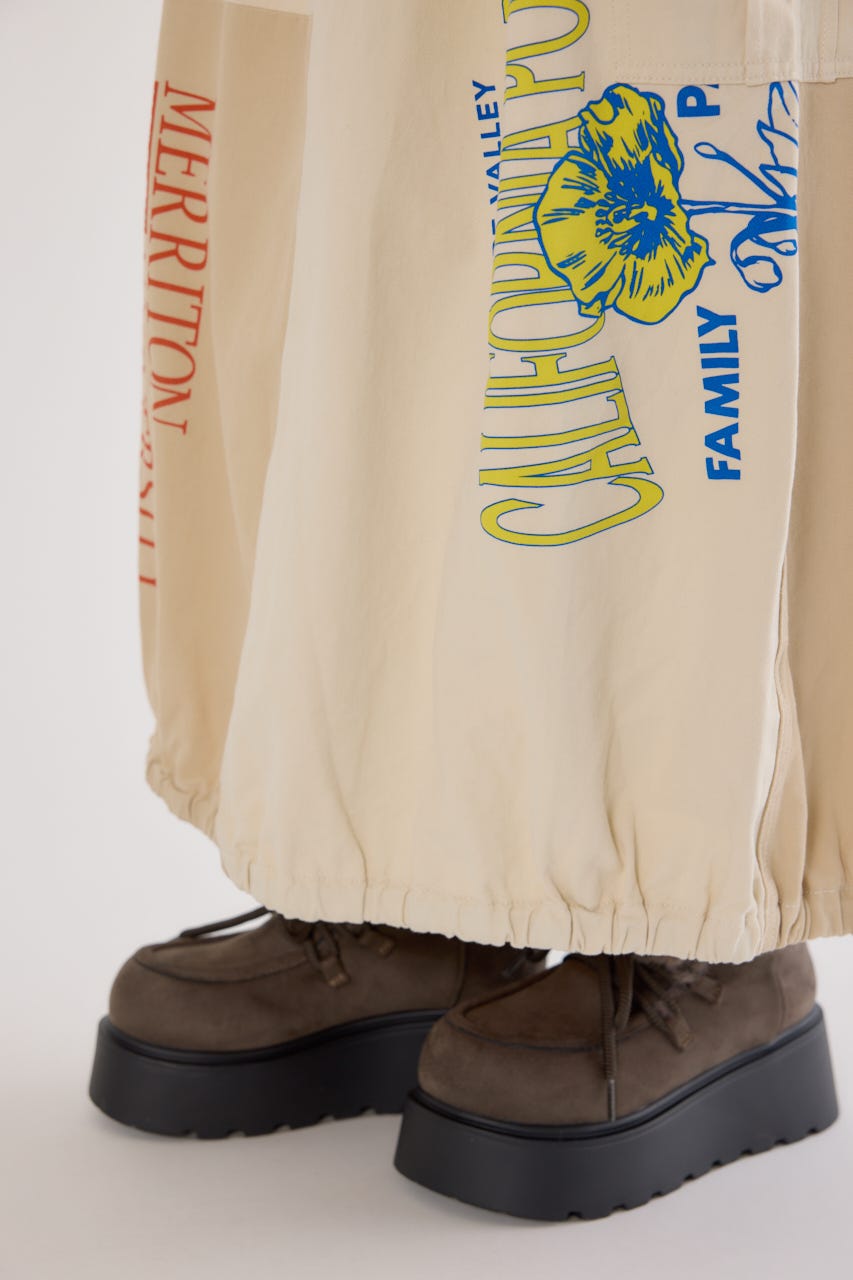 カスタムリメイクスカート O/WHT FREE