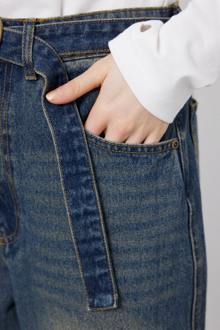 BAZOOKA パンツ BLU M