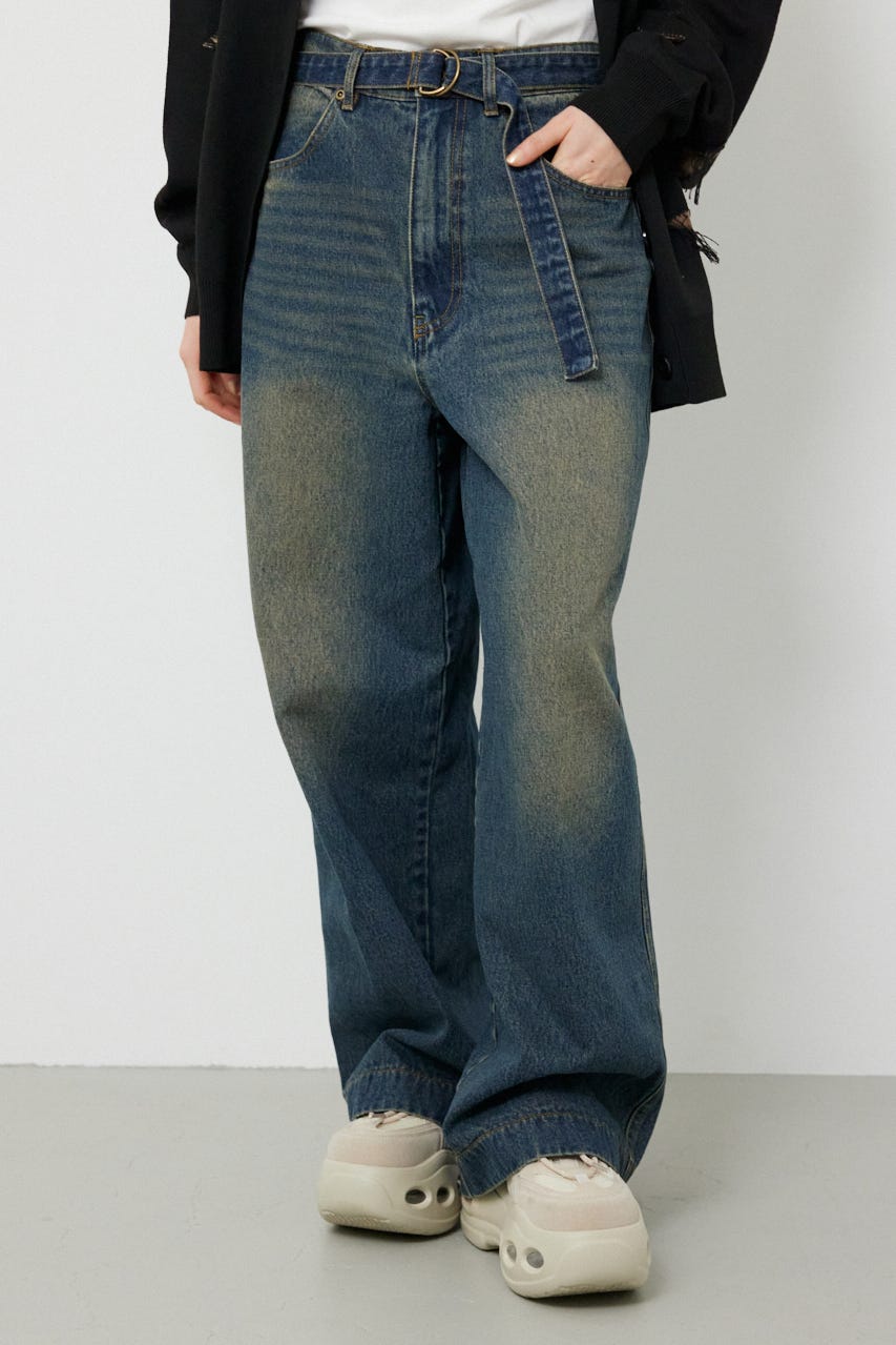 BAZOOKA パンツ BLU M