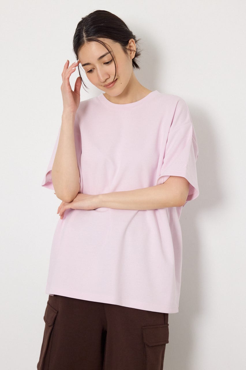 ビッグリボン2WAY Tシャツ L/PNK S
