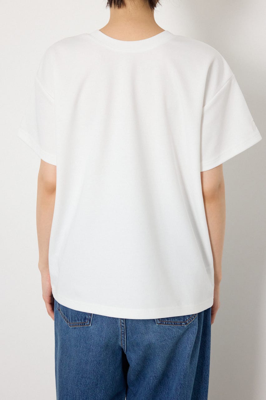 ビッグリボン2WAY Tシャツ O/WHT S