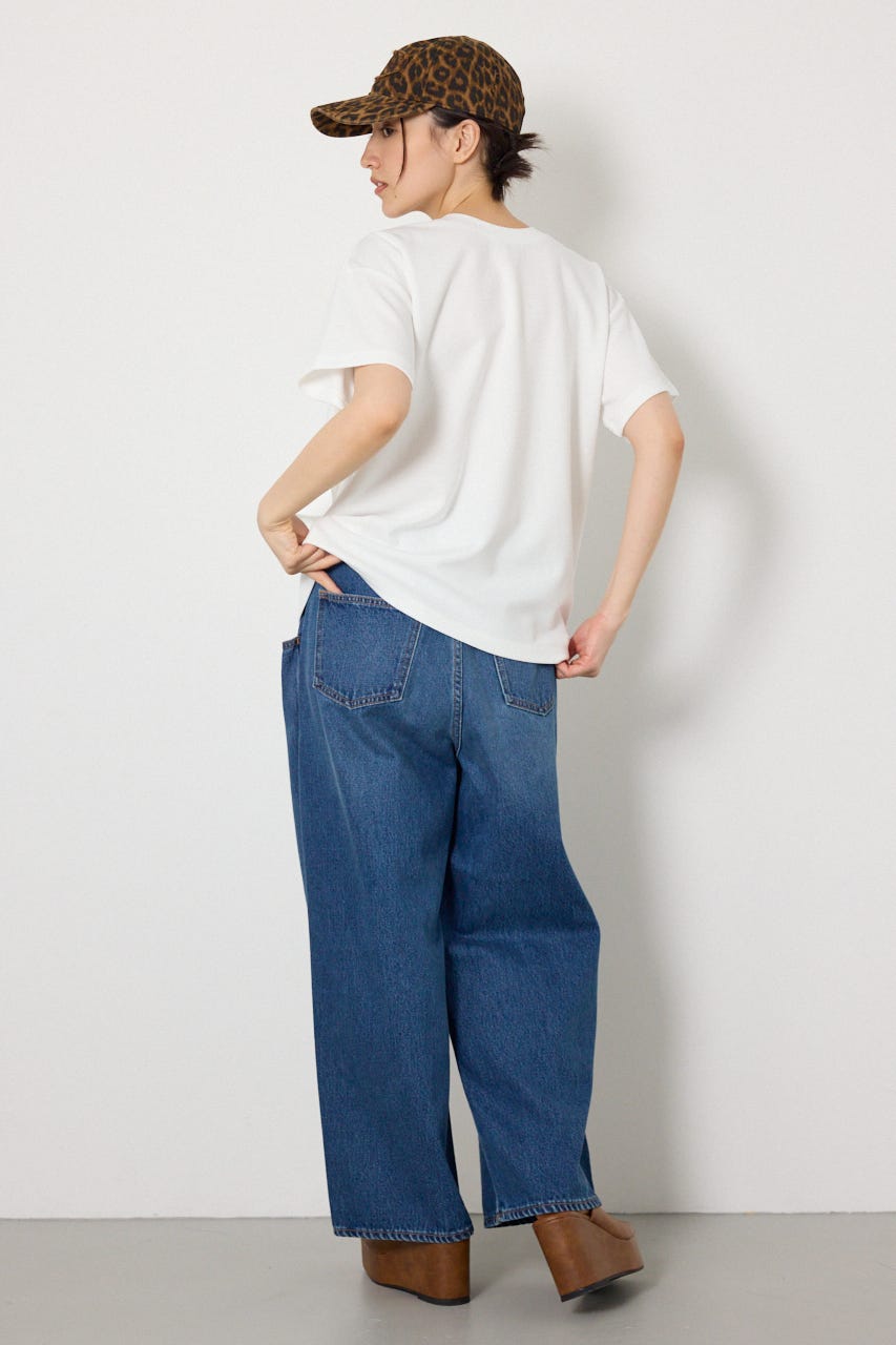 ビッグリボン2WAY Tシャツ O/WHT S