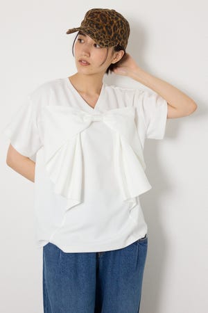 ビッグリボン2WAY Tシャツ