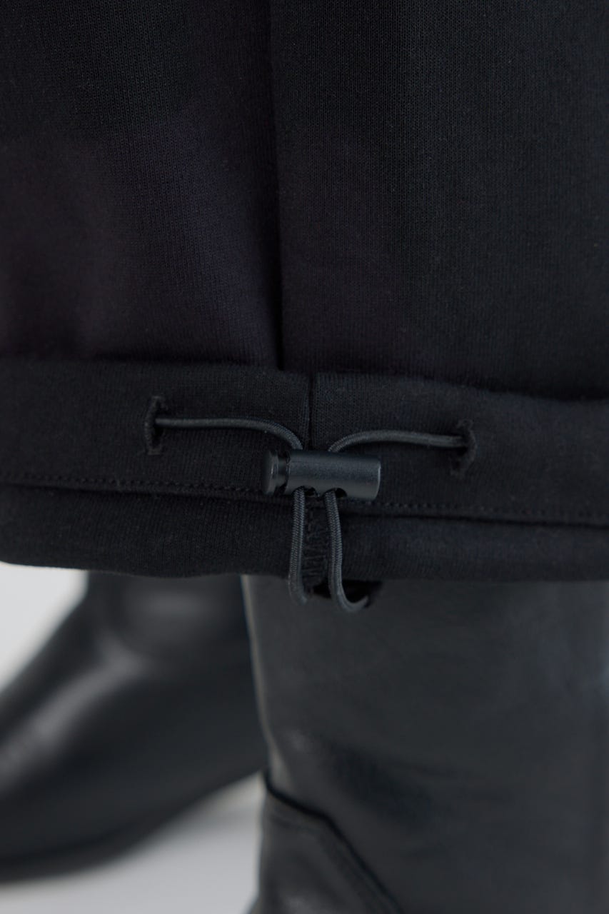 ビッグリボンスウェットパンツ BLK S