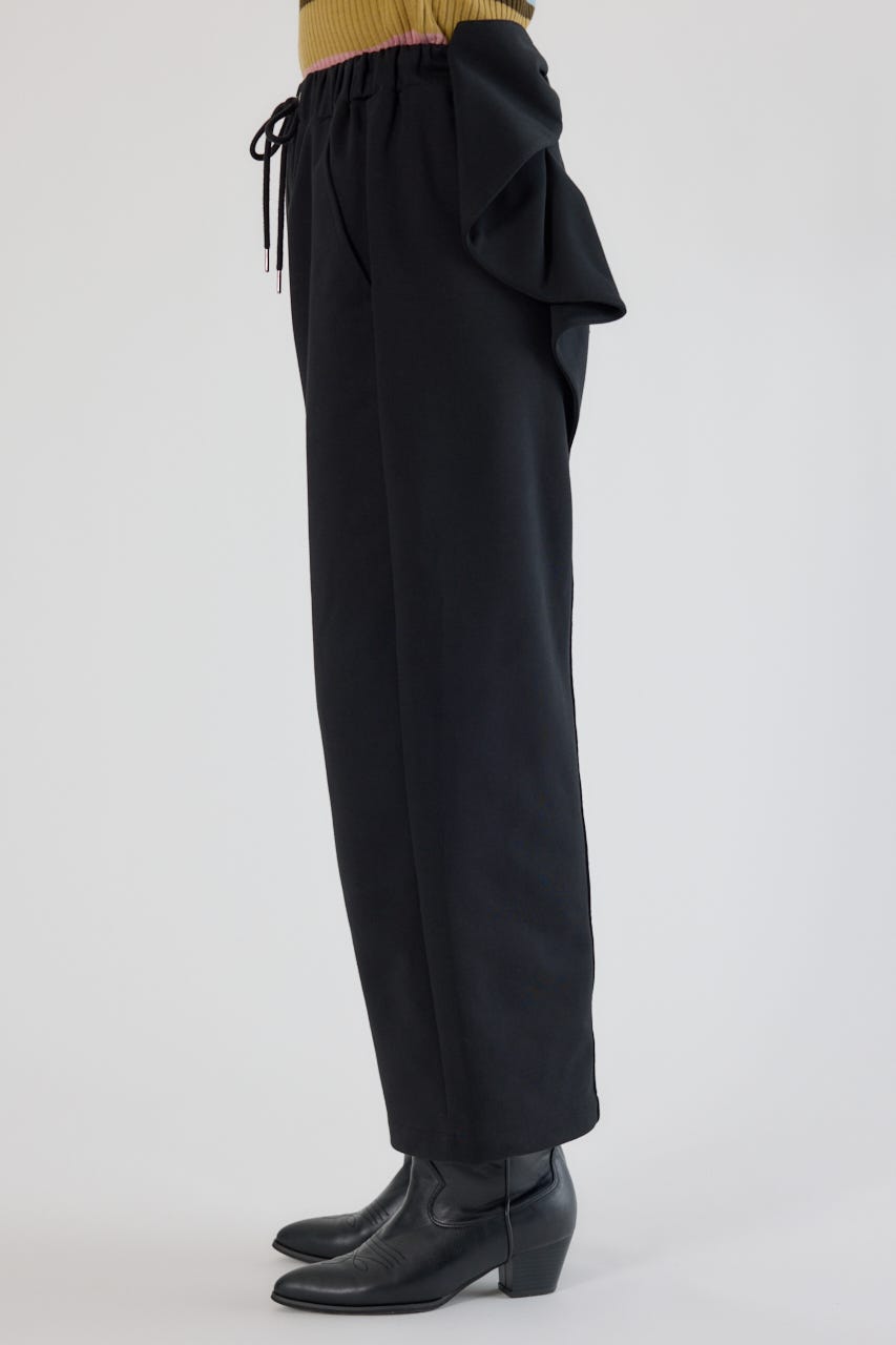 ビッグリボンスウェットパンツ BLK S