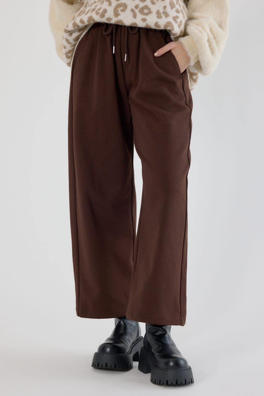 ビッグリボンスウェットパンツ BRN S