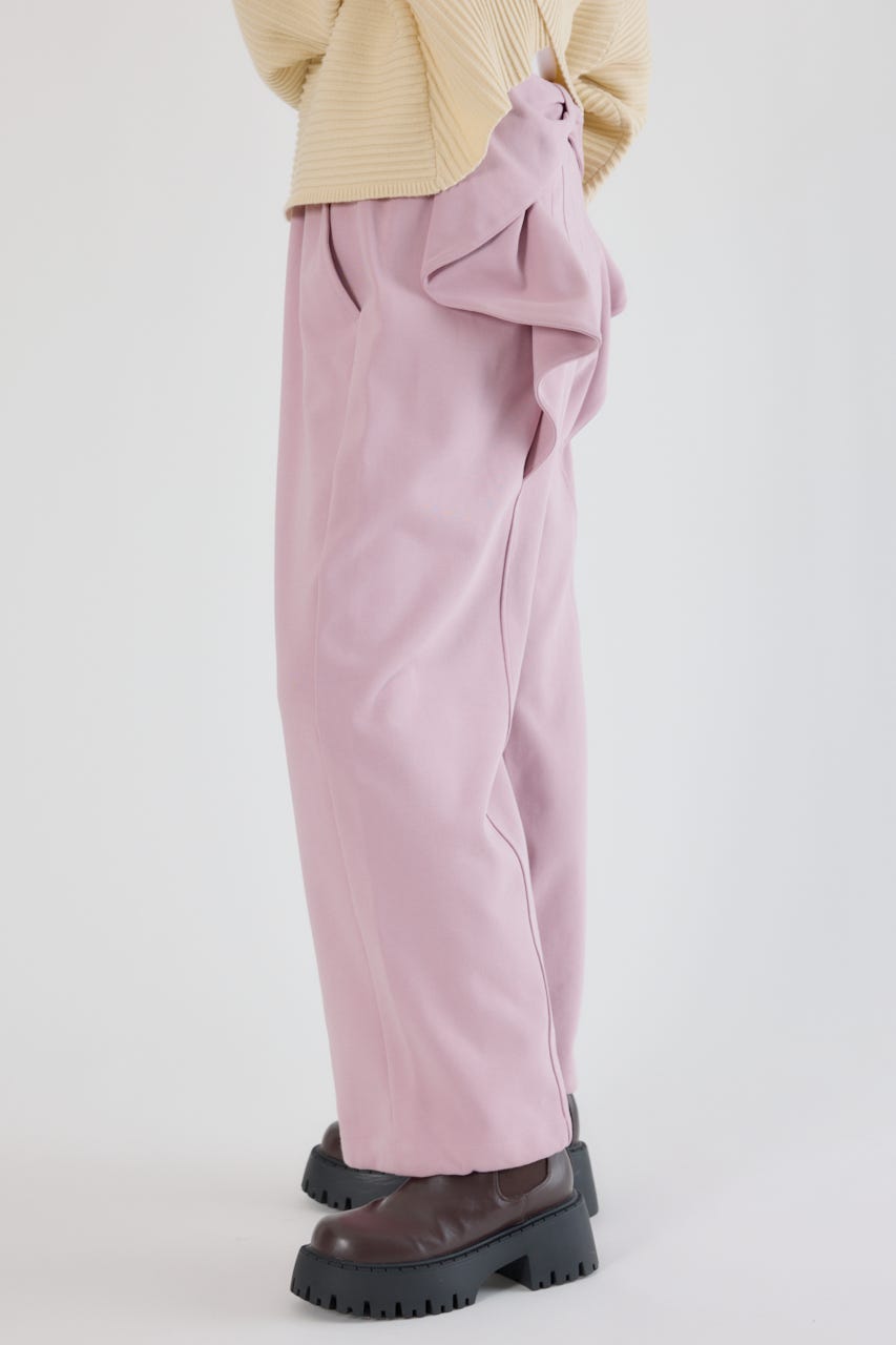 ビッグリボンスウェットパンツ PNK S