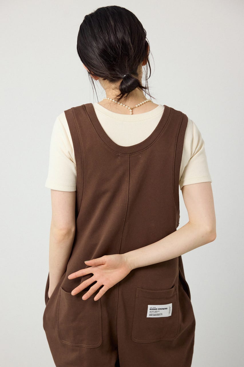 カットサロペット L/BRN M