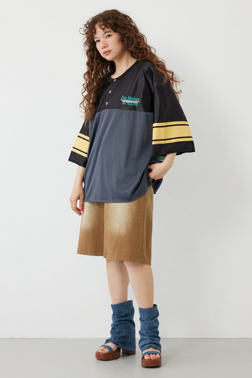 リメイク 2WAY GAMEトップス BLK FREE