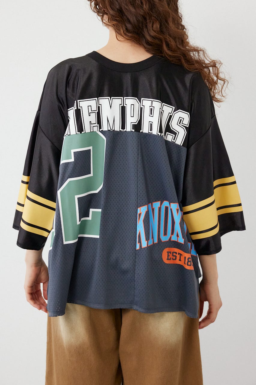 リメイク 2WAY GAMEトップス BLK FREE