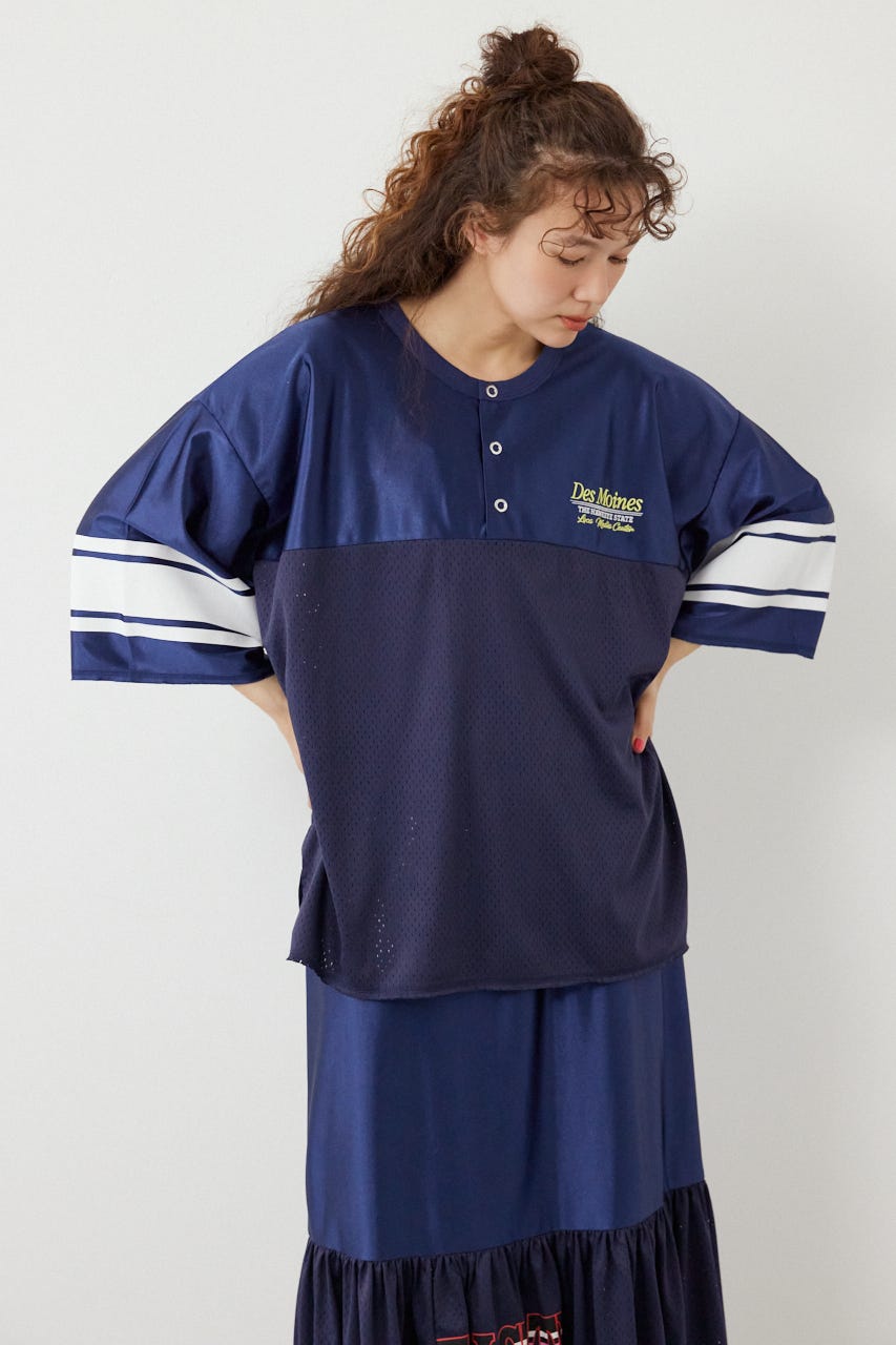 リメイク 2WAY GAMEトップス NVY FREE