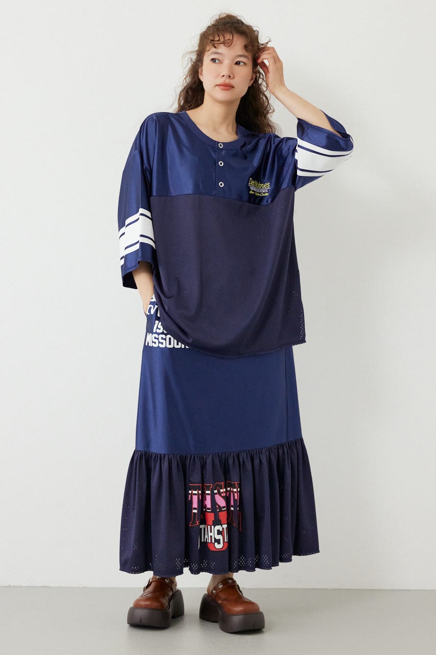 リメイク 2WAY GAMEトップス NVY FREE